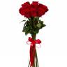 Из 9 элитных красных роз 70 см